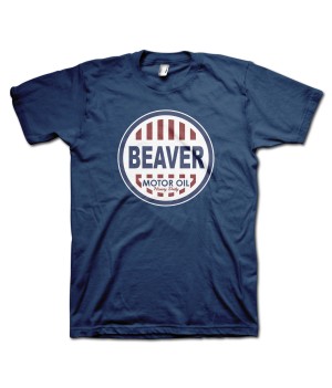 Beaver Motor Oil Retro T-Shirt
