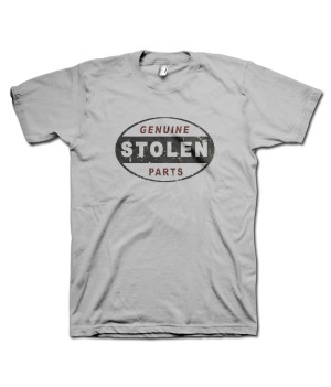 Stolen Car Parts Retro T-Shirt